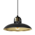 Lampa wisząca FELIX BLACK/GOLD 1xE27 MLP8906 Milagro