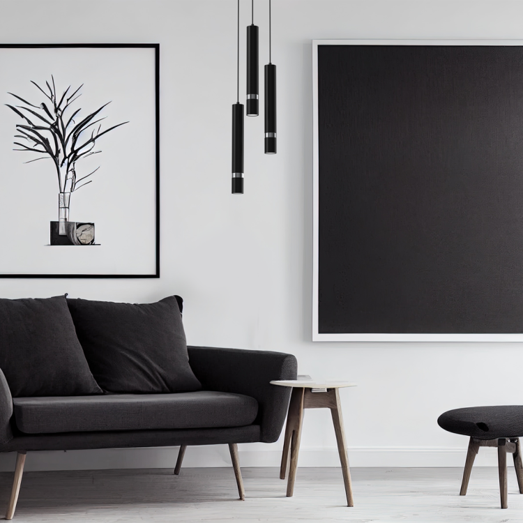 Lampa sufitowa wisząca natynkowa JOKER BLACK/CHROME 3xGU10 MLP8916 Milagro 3x GU10 50-90cm Spot oprawa oświetleniowa nowoczesna Industrialna Loft nawierzchniowa metal zwis czarny czarna chrom Inspiracje Premium