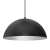 Lampa sufitowa wisząca Industrialna Loft BETA BLACK/WHITE 1xE27 45cm MLP8955 Milagro nowoczesna oprawa oświetleniowa metal żyrandol do Kuchni Jadalni nad stół blat wyspę czarny czarna biały biała czarno biała zwis Inspiracje Premium