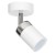 Lampa ścienno-sufitowa Kinkiet Industrialny Spot JOKER WHITE/CHROME 1xGU10 MLP898 Milagro 1x GU10 Loft nowoczesny metalowy sufitowa ścienna biały biała chrom pojedynczy Inspiracje Premium