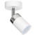Lampa ścienno-sufitowa Kinkiet Industrialny Spot JOKER WHITE/CHROME 1xGU10 MLP898 Milagro 1x GU10 Loft nowoczesny metalowy sufitowa ścienna biały biała chrom pojedynczy Inspiracje Premium