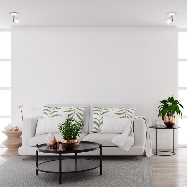 Lampa ścienno-sufitowa Kinkiet Industrialny Spot JOKER WHITE/CHROME 1xGU10 MLP898 Milagro 1x GU10 Loft nowoczesny metalowy sufitowa ścienna biały biała chrom pojedynczy Inspiracje Premium