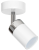 Lampa ścienno-sufitowa Kinkiet Industrialny Spot JOKER WHITE/CHROME 1xGU10 MLP898 Milagro 1x GU10 Loft nowoczesny metalowy sufitowa ścienna biały biała chrom pojedynczy Inspiracje Premium