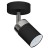 Lampa ścienno-sufitowa Kinkiet Industrialny Spot JOKER BLACK/CHROME 1xGU10 MLP910 Milagro 1x GU10 Loft nowoczesny metalowy sufitowa ścienna czarny czarna chrom pojedynczy Inspiracje Premium