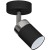 Lampa ścienno-sufitowa Kinkiet Industrialny Spot JOKER BLACK/CHROME 1xGU10 MLP910 Milagro 1x GU10 Loft nowoczesny metalowy sufitowa ścienna czarny czarna chrom pojedynczy Inspiracje Premium