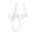 Kinkiet  ALICE WHITE 1xE14 MLP959 Milagro