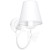 Kinkiet  ALICE WHITE 1xE14 MLP959 Milagro