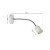 Kinkiet MAXI WHITE 1xGU10 MLP9639 Milagro