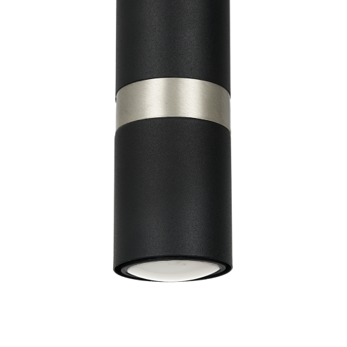 Lampa sufitowa wisząca natynkowa JOKER INOX 1xGU10 MLP9673 Milagro 1x GU10 50-90cm Spot oprawa oświetleniowa nowoczesna Industrialna Loft nawierzchniowa metal zwis czarny czarna inox czarno srebrna Inspiracje Premium