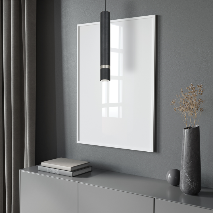 Lampa sufitowa wisząca natynkowa JOKER INOX 1xGU10 MLP9673 Milagro 1x GU10 50-90cm Spot oprawa oświetleniowa nowoczesna Industrialna Loft nawierzchniowa metal zwis czarny czarna inox czarno srebrna Inspiracje Premium