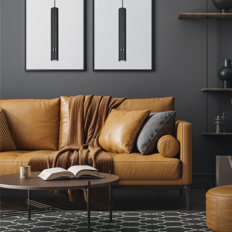 Lampa sufitowa wisząca natynkowa JOKER ALL BLACK 1xGU10 MLP96794 Milagro 1x GU10 50-90cm Spot oprawa oświetleniowa nowoczesna Industrialna Loft nawierzchniowa metal zwis czarny czarna Inspiracje Premium