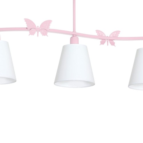 Żyrandol ALICE PINK 3xE14 MLP979 Milagro