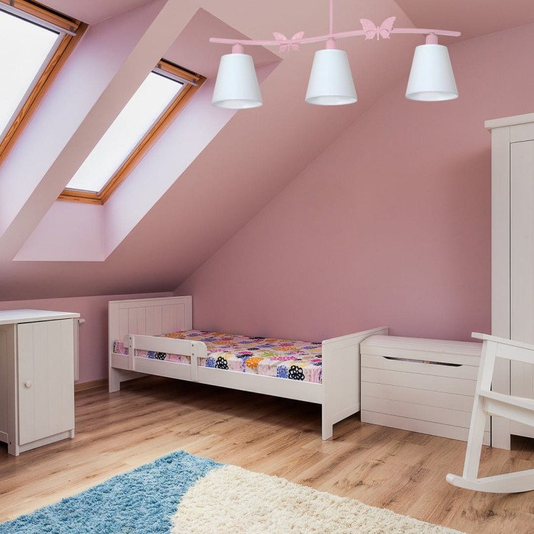 Żyrandol ALICE PINK 3xE14 MLP979 Milagro