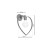 Kinkiet AMORE GREY 1xE27 MLP9821 Milagro