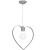 Lampa wisząca AMORE GREY 1xE27 MLP9822 Milagro