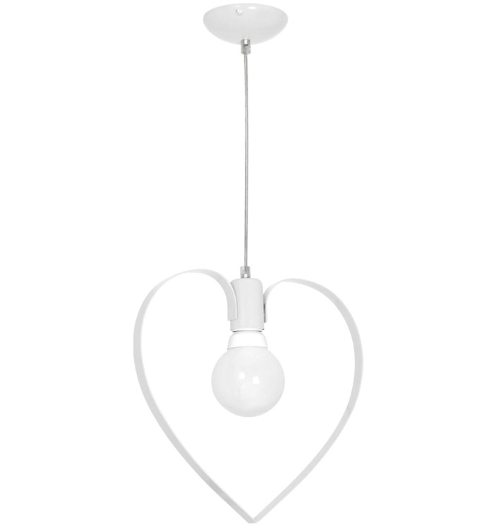 Lampa wisząca AMORE WHITE 1xE27 MLP9950 Milagro