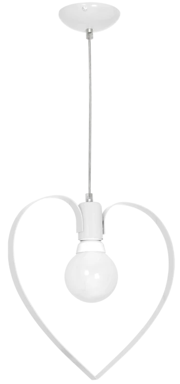 Lampa wisząca AMORE WHITE 1xE27 MLP9950 Milagro