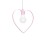 Lampa wisząca AMORE PINK 1xE27 MLP9953 Milagro