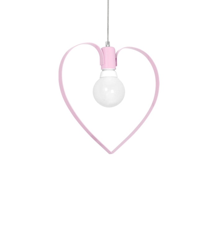 Lampa wisząca AMORE PINK 1xE27 MLP9953 Milagro