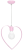 Lampa wisząca AMORE PINK 1xE27 MLP9953 Milagro