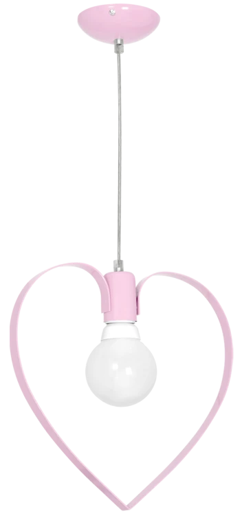 Lampa wisząca AMORE PINK 1xE27 MLP9953 Milagro