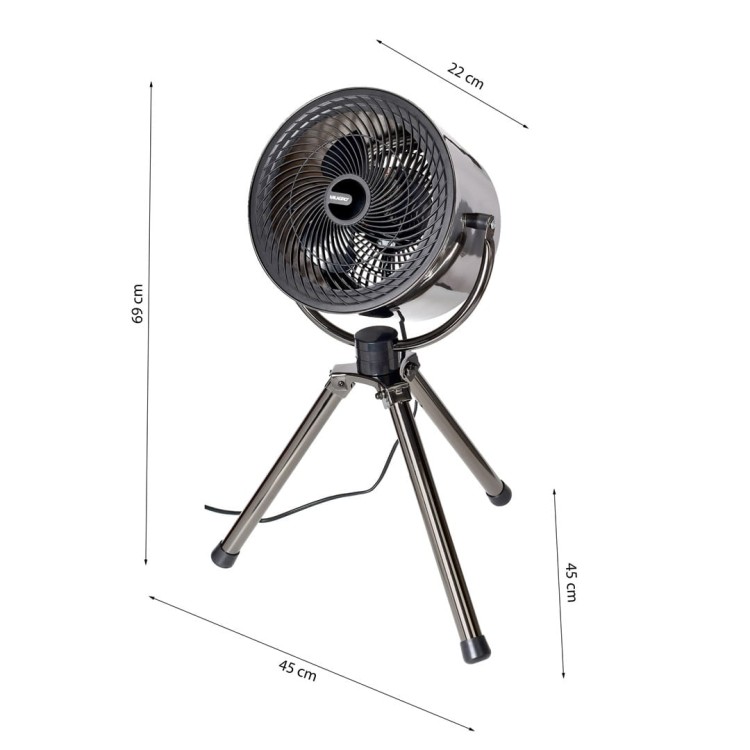 Wentylator stojący EKO-LIGHT 10" Tripod Gun MLW542 Eko-Light