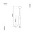 Lampa Wisząca LYNX 1xE14 MZ5002 Milagro