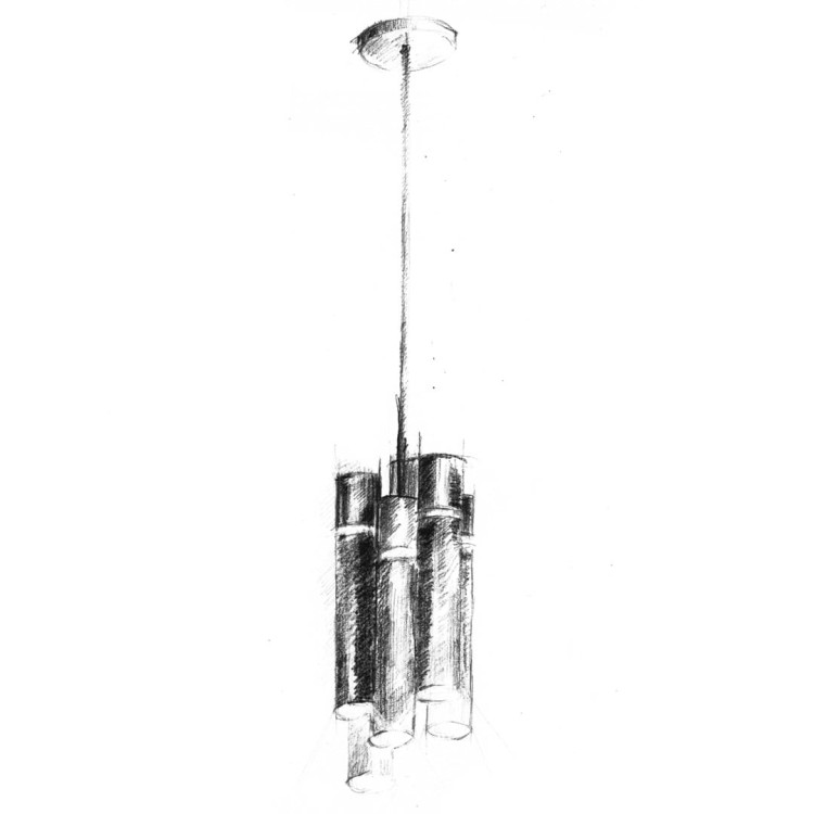 Lampa Wisząca LYNX 12xE14 MZ5004 Milagro