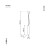 Lampa Wisząca LIBRA 1xE14 MZ5013 Milagro