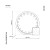 Lampa podłogowa nocna stojąca Industrialna Loft CASSIOPEIA 19xE14 MZ5038 Milagro by Maciej Zień 19x E14 115cm lampka nowoczesna oświetleniowa metal biały biała biało złota Inspiracje Premium