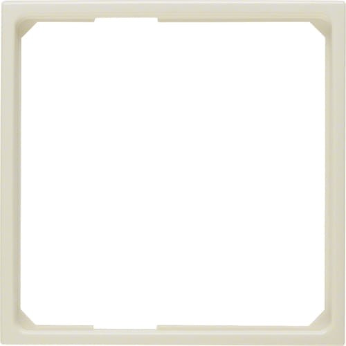 B.Kwadrat/S.1 Pierścień adaptacyjny do płytek czołowych 50x50 mm, krem 11099082 HAGER BERKER