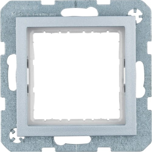 B.Kwadrat/B.7 Zestaw adaptacyjny do modułów systo 45x45 mm, alu lak 14401404 HAGER BERKER