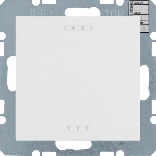 KNX s B.Kwadrat/B.3/B.7 Czujniki CO2 i wilgotności z reg temp biały mat 75441389 HAGER BERKER