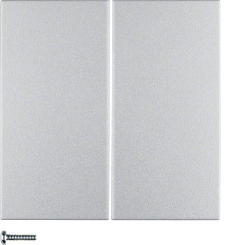 B.Kwadrat/B.7 KNX RF quicklink Przycisk 2-kr alu 85146183 HAGER BERKER
