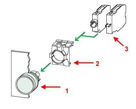 Styk pomocniczy EK01 031785 Moeller Eaton