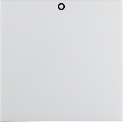 B.Kwadrat Klawisz z nadrukiem "0", do łącz. 2- i 3-bieg. biały 5316228999 HAGER BERKER