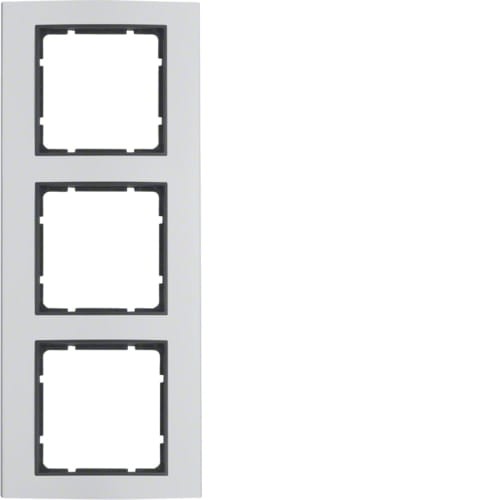 B.3 Ramka 3-krotna, alu/antracyt 10133004 HAGER BERKER