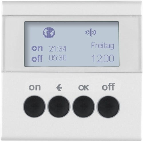 S.1/B.3/B.7 KNX RF quicklink łącznik czasowy biały 85745288 HAGER BERKER