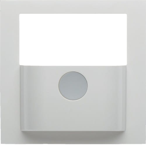 KNX e/s B.x Płytka czołowa do modułu czujnika ruchu KNX, biały, połysk 80960459 HAGER BERKER