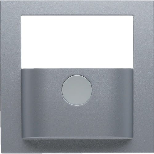 KNX e/s B.x Płytka czołowa do modułu czujnika ruchu KNX, alu mat, lak. 80960483 HAGER BERKER