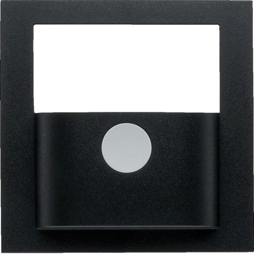 KNX e/s B.x Płytka czołowa do modułu czujnika ruchu KNX, antracyt mat, lak. 80960485 HAGER BERKER