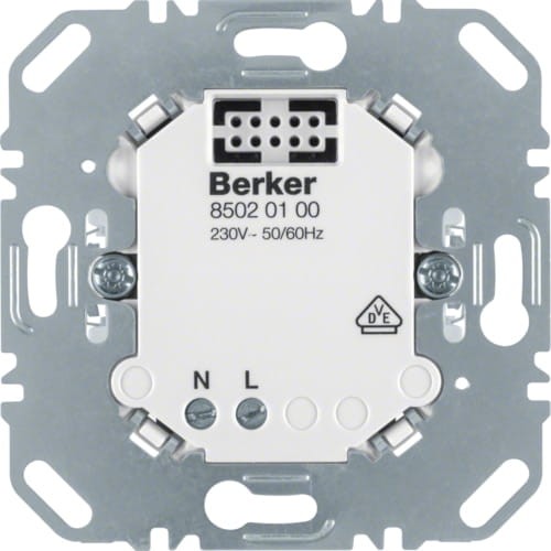 B.x/K.x/Q.x/R.x KNX RF Mechanizm zasilający do nasadek aplikacyjnych 85020100 HAGER BERKER