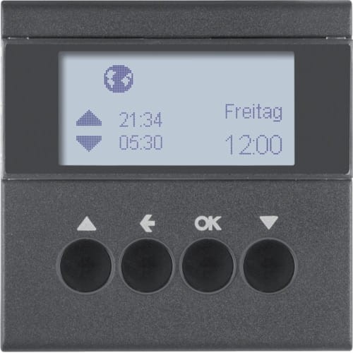 B.X/S.1 Żaluzjowy łącz. czas. z wyśw. ster. żaluzj., ant 85741185 HAGER BERKER