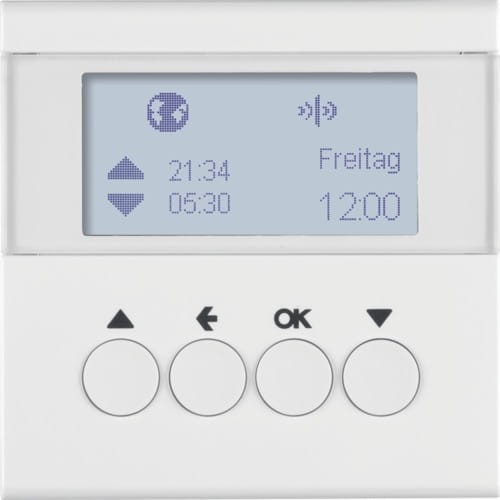 B.X/S.1 KNX RF quicklink Łącznik żaluzj. czas. ster. żaluzj., biały 85745189 HAGER BERKER