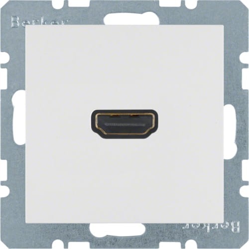 B.X/S.1 Gniazdo HDMI biały 3315428989 HAGER BERKER