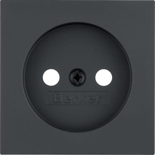 B.X Płytka czołowa do gniazda bez uz., ant mat 3961038996 HAGER BERKER