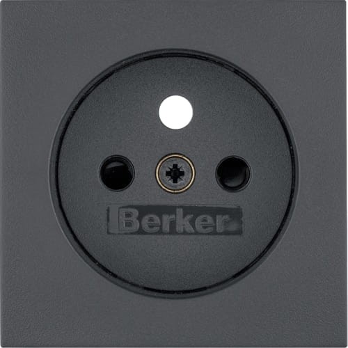 B.X Płytka czołowa z przysł. st. do gn. z uz. ant mat 3965768996 HAGER BERKER
