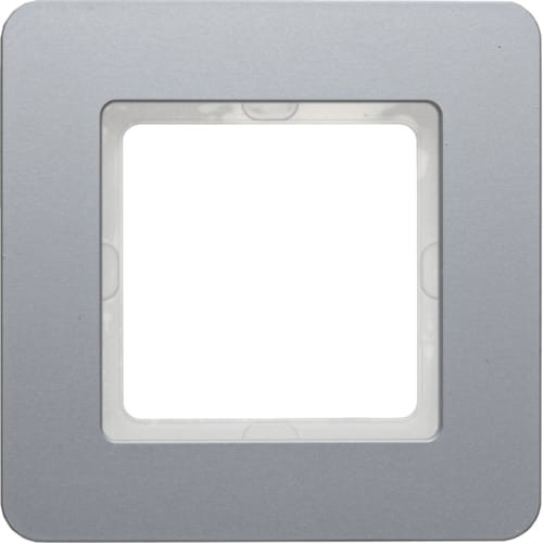 Q.7 Ramka 1-krotna, aluminium 10116074 HAGER BERKER