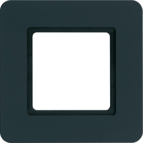 Q.7 Ramka 1-krotna do modułu podświetlenia LED, antracyt aksamit, lakierowany 10116106 HAGER BERKER