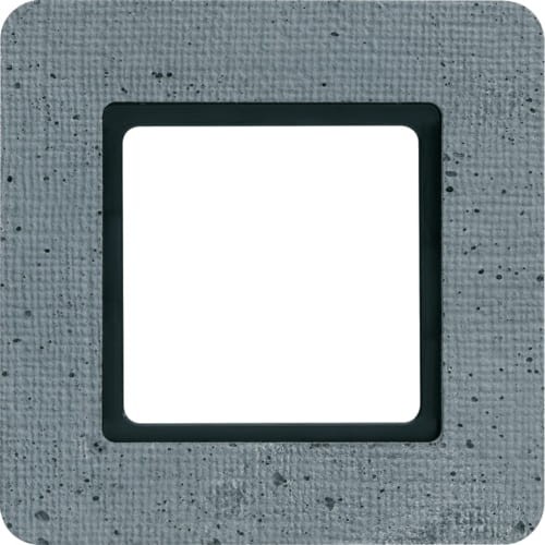 Q.7 Ramka 1-krotna do modułu podświetlenia LED, beton 10116120 HAGER BERKER